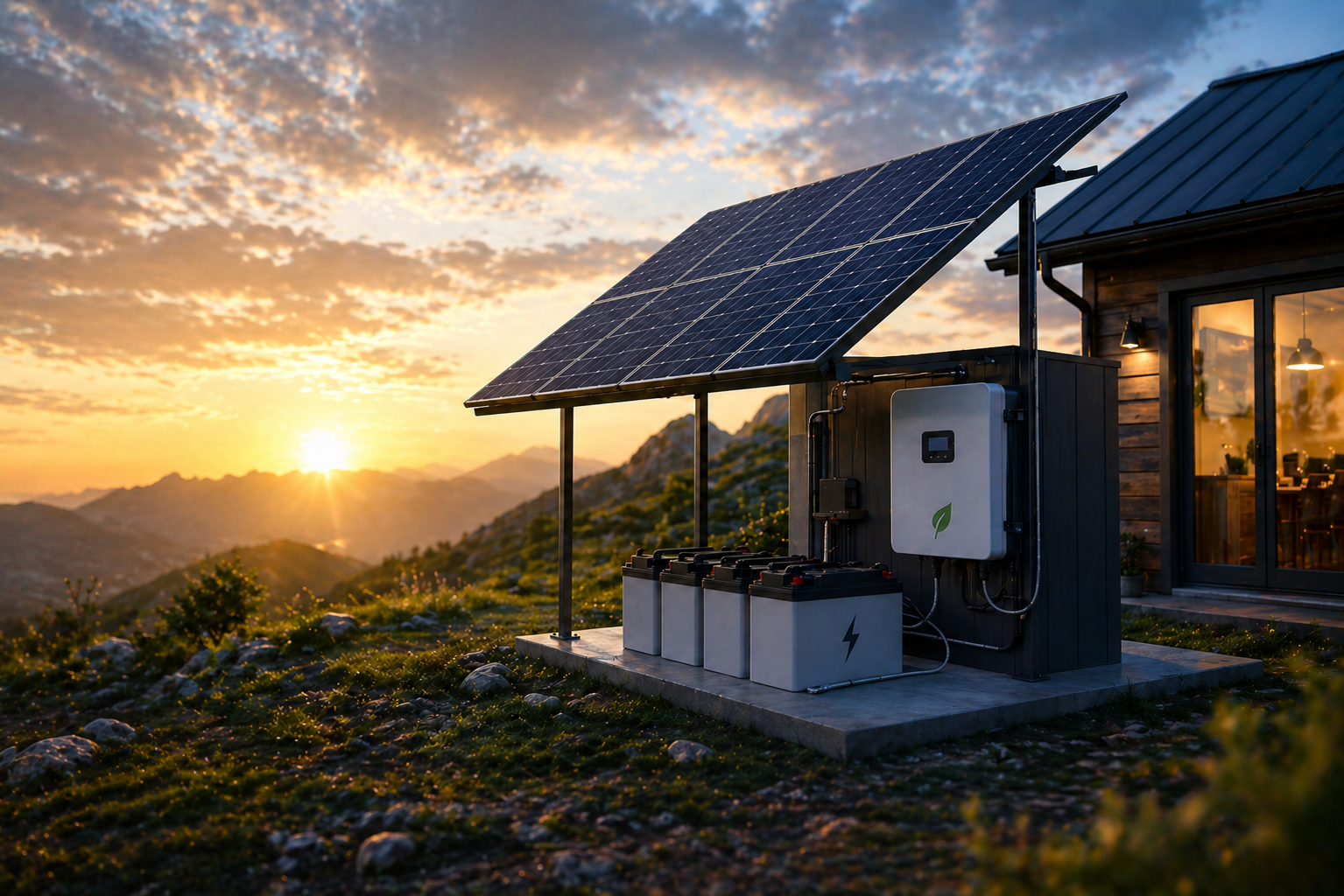 Off-Grid Hybrid Solar